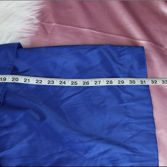 BCBGENERATION Peplum Ultramarine Cocktail Dress - Picture 5 of 8